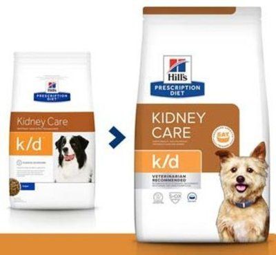 Хилс Hill's PD Canine K/D Kidney Care лечебный корм для собак при заболевании почек, ХПН, 1,5 кг (605879) 7585 фото