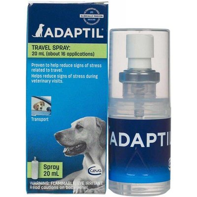 Спрей Адаптіл Ceva Adaptil Spray заспокійливий засіб, феромон для собак, 20 мл 3895 фото