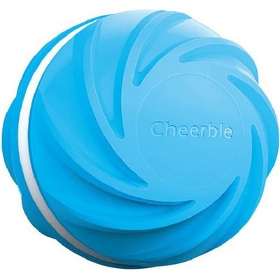 Cheerble Wicked Blue Ball Cyclone Блакитний Циклон інтерактивний синій м'яч, іграшка для собак (С1803) 6032 фото