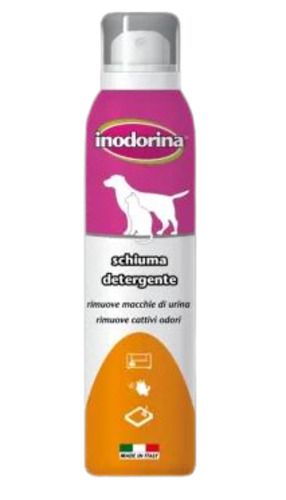Inodorina Schiuma Detergente універсальна піна для чищення місць проживання собак та кішок, 200 мл (2700010001) 5711 фото