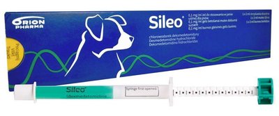Сілео 0,1 мг / мл Sileo гель ліки від страху у собак, 3 мл 3785 фото