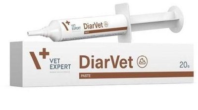 Діарвет паста Diarvet paste Vetexpert для лікування діареї у собак і кішок, 20 гр 641 фото