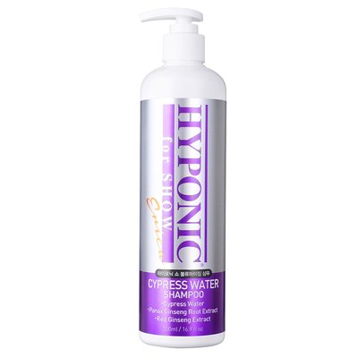 Хипоник Hyponic for Show Dogs Shampoo шампунь с кипарисовой водой для выставочных собак, 500 мл (H1SH3VL0500HYKNN) 7433 фото