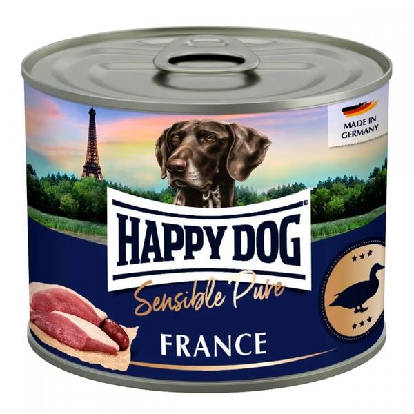 Happy Dog Sensible Ente Pur ( Duck Pure ) консервований корм з качкою для дорослих собак, 200 гр (02745) 7383 фото