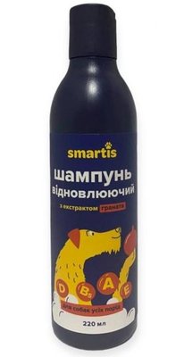 Смартис Smartis восстанавливающий шампунь с экстрактом граната для собак всех пород, 220 мл (5009) 6590 фото