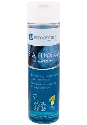 Шампунь Dermoscent Efa Physio Shampoo живильний і захисний, для всіх типів шкіри собак та кішок, 200 мл 5918 фото