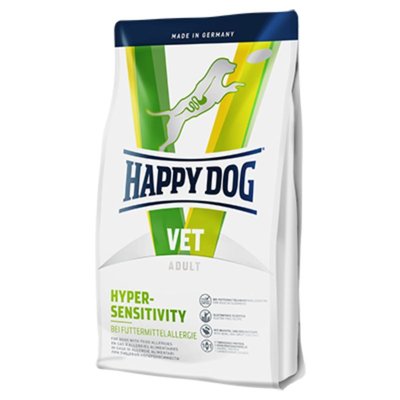 Happy Dog Vet Diet Adult Hypersensitivity сухой диетический корм при пищевой непереносимости и аллергии у собак, 4 кг (61036) 6844 фото