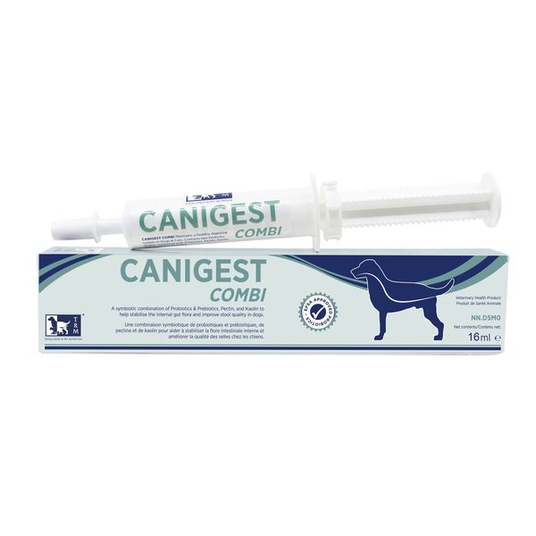 TRM Canigest Combi витаминная добавка при диареях,запорах,метеоризме у собак и кошек, 16 мл, шприц-дозатор (CANI07) 5660 фото