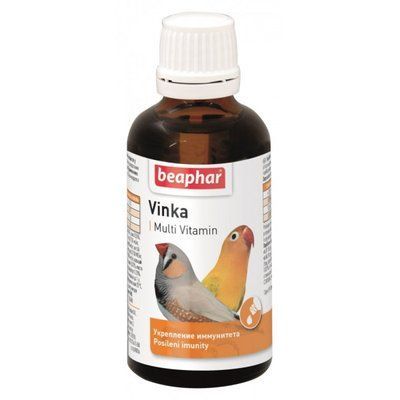 Винка Vinka Beaphar витаминно-минеральный комплекс для декоративных птиц старше 6 недель, 50 мл (10267) 7287 фото