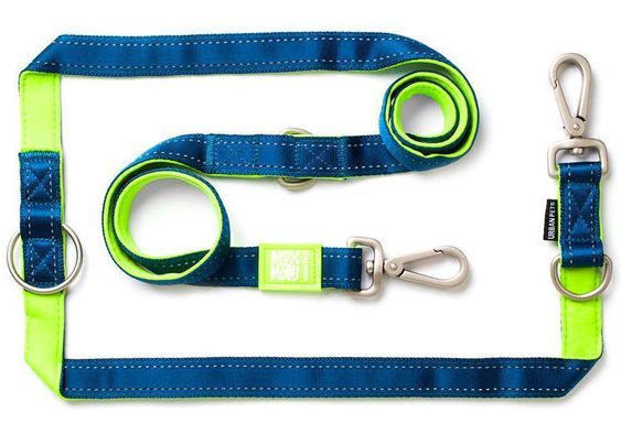 Багатофункціональний повідець Матрікс Зелений Лайм Max & Molly Multi-Function Leash Matrix Lime Green/L для собак, довжина 200 см (214012) 5778 фото