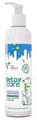 VetExpert Detox Care Pure White Shampoo шампунь для собак и кошек с белой или светлой шерстью, 250 мл 15630 фото