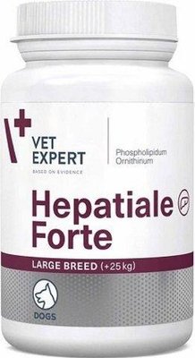 Гепатіале Форте Vetexpert Hepatiale Forte Large Breed гепатопротектор для собак великих порід, 40 таблеток 1058 фото