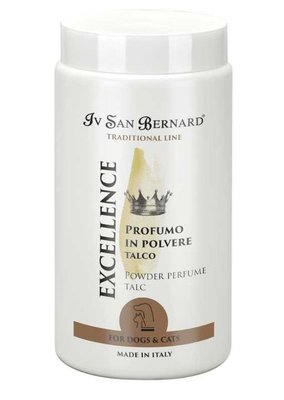 Пудра Iv San Bernard Traditional Line Excellence із запахом тальку для триммінгу котів та собак, 80 гр 5568 фото