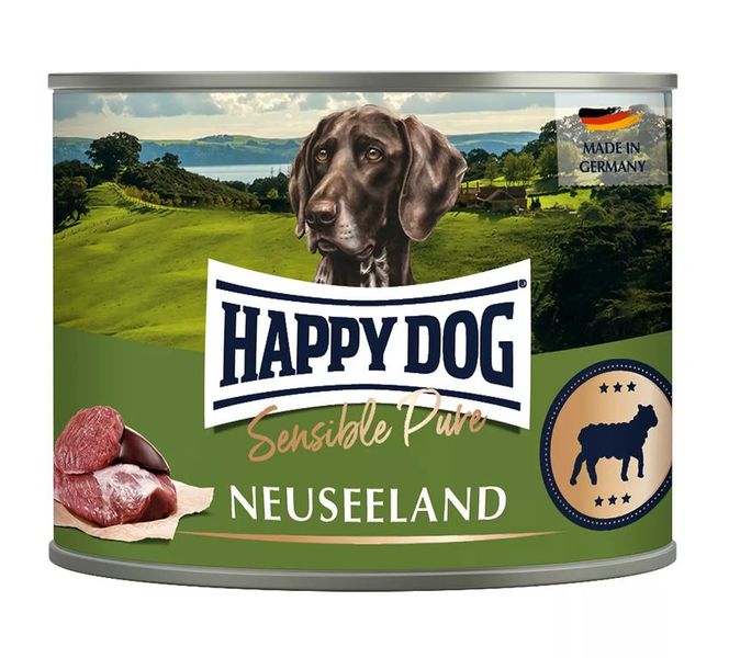 Happy Dog Sensible Pure Lamm ( Lamb Pure ) консервований корм з ягням для дорослих собак, 200 гр (61076) 7385 фото