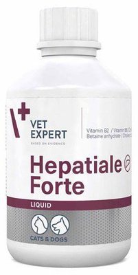 Гепатіале Форте Hepatiale Forte Liquid Vetexpert гепатопротектор для собак і кішок, 250 мл сироп 675 фото