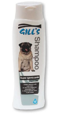 Шампунь Croci Gill's Супер дезінфікуючий, для пошкодженої шкіри собак, 200 мл (C3052996) 5978 фото