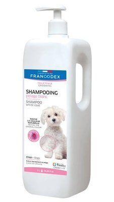 Шампунь Francodex White Coat Dog Shampoo для собак с белой шерстью, 1 л 7170 фото