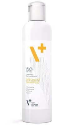 Шампунь VetExpert Specialist shampo антибактеріальний протигрибковий, 250 мл 1344 фото