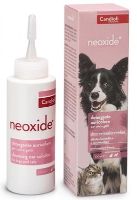 Неоксід Кандіолі Neoxide Candioli для чищення вух у собак і кішок, 100 мл 4015 фото