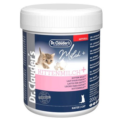 Dr.Clauder's Pro Life Kitten Milk Plus замінник материнського молока для кошенят, 200 гр 7911 фото