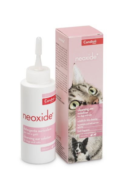Неоксид Кандиоли Neoxide Candioli лосьон для чистки ушей у собак и кошек, 100 мл (PSE5198) 4015 фото