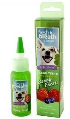 Тропіклін Ягідна Свіжість Tropiclean Clean Teeth Berry Fresh Gel (No Brush) гель для чищення зубів у собак, 59 мл 5418 фото