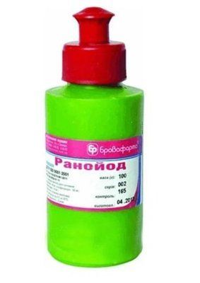 Ранойод присыпка для ран у животных, 50 гр, Бровафарма 11352 фото