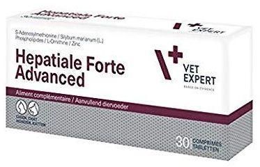 Гепатиале Форте Адвансед Vetexpert Hepatiale Forte Advanced гепатопротектор для собак и кошек, 30 таблеток 636 фото