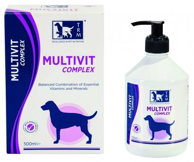 TRM Multivit Complex ежедневный витаминно-минеральный комплекс для собак с 2-х месячного возраста, 500 мл (MULT07) 5663 фото