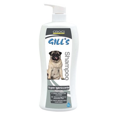 Шампунь Croci Gill's Супер дезинфицирующий, для поврежденной кожи собак, 1 л (C3052133) 5979 фото