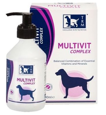TRM Multivit Complex щоденний вітамінно-мінеральний комплекс для собак із 2-х місячного віку, 200 мл (MULT06) 5664 фото