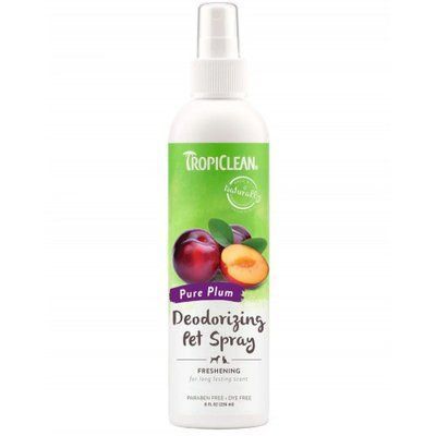 Спрей-дезодорант Слива TropiClean Pure Plum Deodorizing Pet Spray парфюм для собак и кошек, 236 мл (869127) 7223 фото