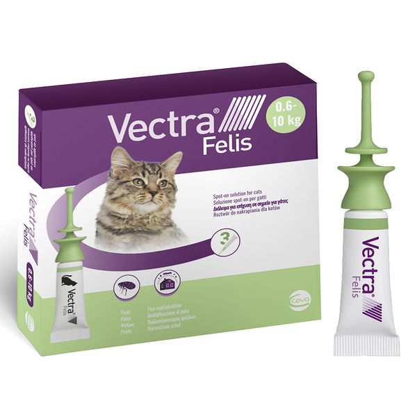 Вектра Фелис Vectra Felis капли от блох для кошек, 1 пипетка 964 фото