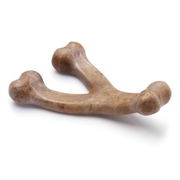 Жувальна іграшка Benebone Puppy Wishbone Bacon Small важіль зі смаком бекону для цуценят до 13 кг, розмір S (829500) 8131 фото
