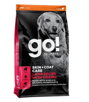 Гоу! Кожа + Шерсть Gо! Solutions Skin + Coat Care Lamb Recipe with Grains for Dogs сухой корм с ягнёнком для собак, 1,6 кг (FG00010) 6088 фото
