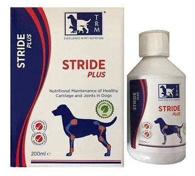TRM Stride Plus вітаміни при запальних та дегенеративних захворюваннях суглобів у собак, 200 мл (STRI09) 5665 фото