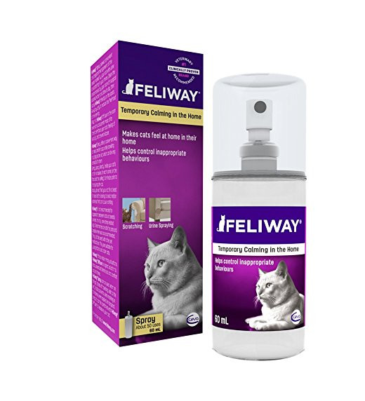 Спрей Феливей Ceva Feliway Spray для коррекции поведения кошек, 60 мл 3719 фото