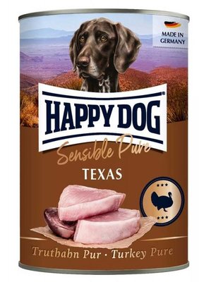 Happy Dog Sensible Truthahn Pur Ds (Turkey Pure) консервований корм з індичкою для дорослих собак, 800 гр (02732) 7390 фото