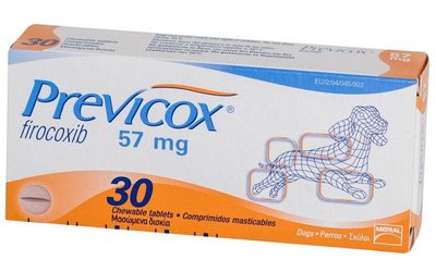 Превікокс 57 мг Previcox нестероїдний протизапальний засіб для собак, 30 таблеток 1053 фото