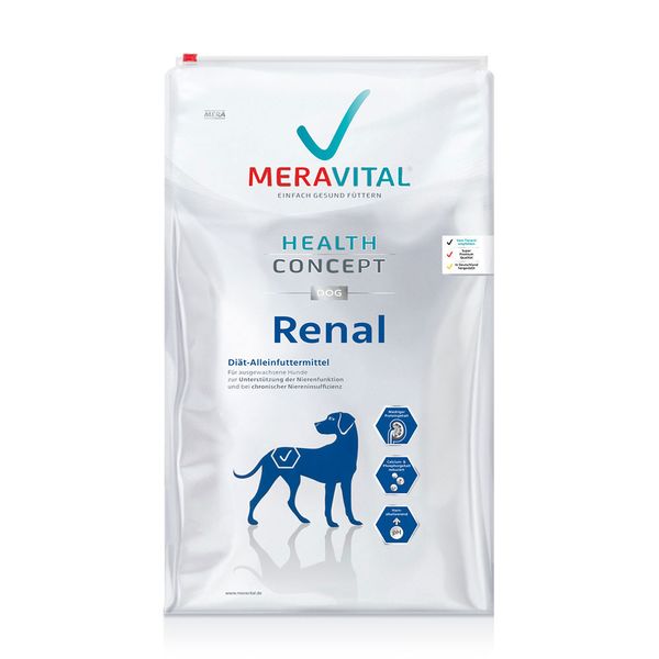 Мера Mera MVH Dog Renal диетический сухой корм для собак при болезнях почек, 3 кг (700297 - 2328) 6495 фото
