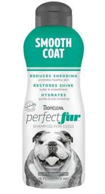 Шампунь Тропіклін Ідеальна Вовна TropiClean PerfectFur Smooth Coat Shampoo для собак з гладкою шерстю, 473 мл 5626 фото
