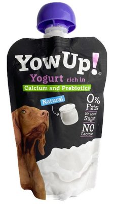 ЙоуАп! YowUp! Yogurt Prebiotics Natural Dog йогурт с пребиотиком для собак, 115 гр (761007) 6446 фото