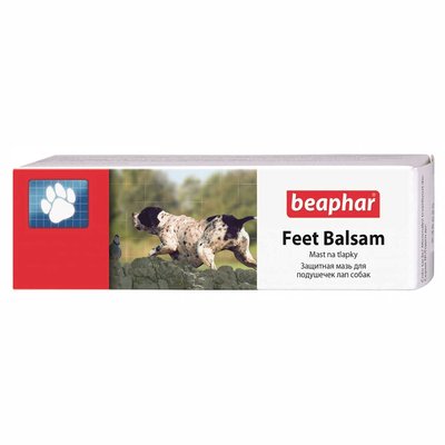 Бальзам Beaphar Feet Balsam для защиты подушечек лап собак от повреждений, 40 мл (10270) 7329 фото