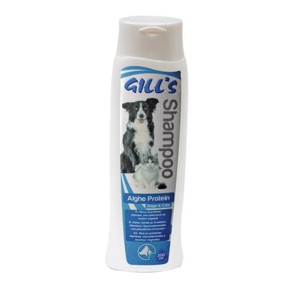Шампунь Гілс Croci Gill's поживний з протеїнами водоростей, для грумінгу котів і собак, 200 мл (C3052848) 5983 фото