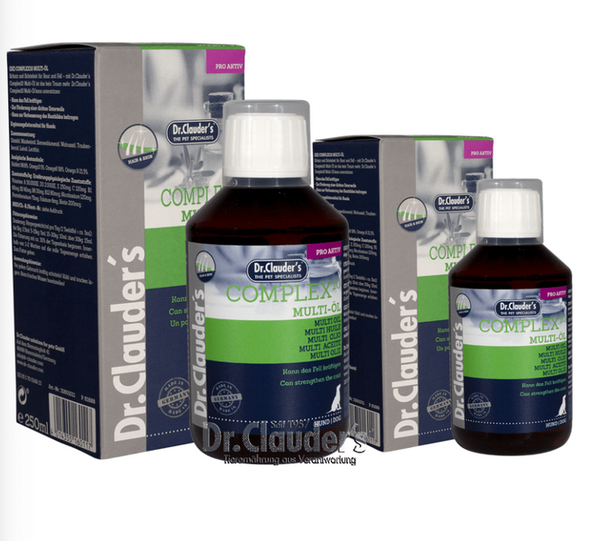 Dr.Clauder's Complex 10 Multi-Oil Др.Клаудерс Комплекс 10 Масел вітамінний сироп для вовни і шкіри собак, 250 мл 4036 фото