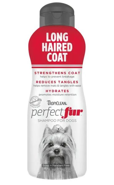Шампунь Тропіклін Ідеальна Вовна TropiClean PerfectFur Long Haired Coat Shampoo для собак з довгою шерстю, 473 мл (000148) 5627 фото