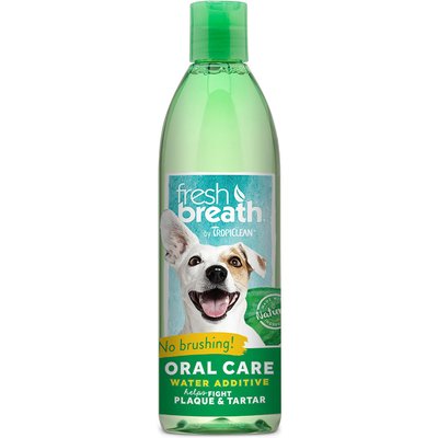 Добавка у воду Тропіклін Свіже Дихання TropiClean Fresh Breath Oral Care для собак, 473 мл 5423 фото