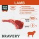 Бравері Bravery Lamb Mini Dog беззерновий сухий корм з ягням для собак дрібних порід вагою до 10 кг, 7 кг (6664) 6547 фото 2