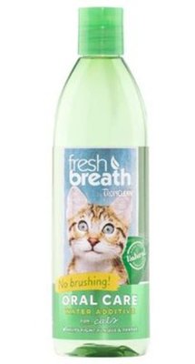 Добавка у воду Тропіклін Свіже Дихання TropiClean Fresh Breath Oral Care для котів, 473 мл 5424 фото