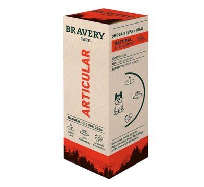 Bravery Care Oil Articular харчова добавка для здоров'я суглобів і м'язів у собак, 500 мл 0519 20PE0007 фото